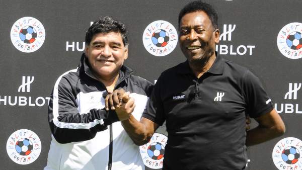 Maradona y Pelé Maradona y Pelé