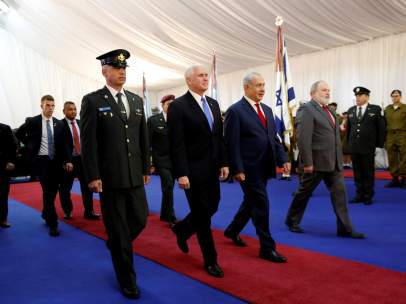Mike Pence en Israel