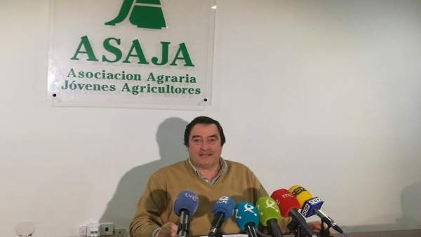 ÞÁngel García Blanco, presidente de Asaja Extremadura ÞÁngel García Blanco, presidente de Asaja Extremadura