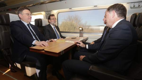 Puig demana a Rajoy un gran acord sobre infraestructures estratègiques Puig demana a Rajoy un gran acord sobre infraestructures estratègiques