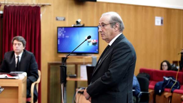 Francis Franco durante el juicio. Francis Franco durante el juicio.