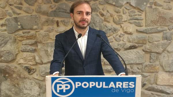 Javier Dorado del PP de Vigo. Javier Dorado del PP de Vigo.