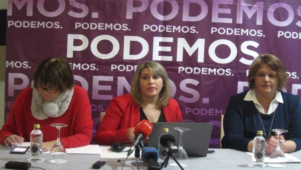 La secretaria xeral de Podemos Galicia, Carmen Santos La secretaria xeral de Podemos Galicia, Carmen Santos