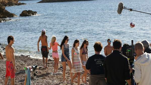 Un rodaje en Baleares Un rodaje en Baleares