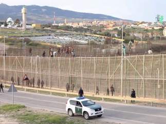 Valla de Melilla
