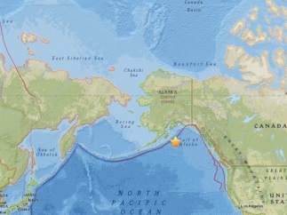 Alerta de tsunami en el Pacífico tras un terremoto de 8,2 grados en Alaska