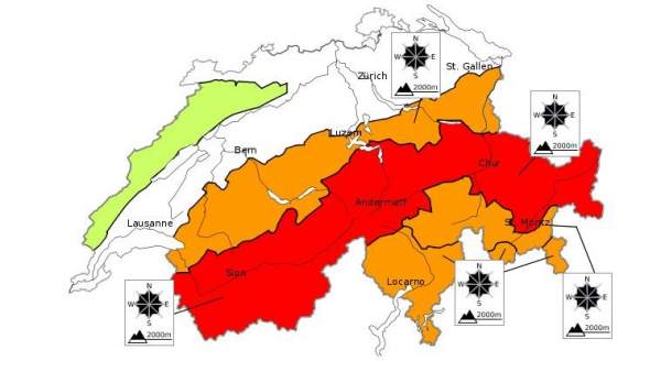 Alpes suizos Alpes suizos