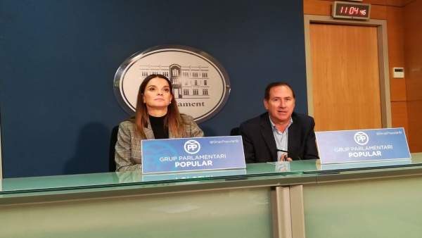 PP en rueda de prensa PP en rueda de prensa
