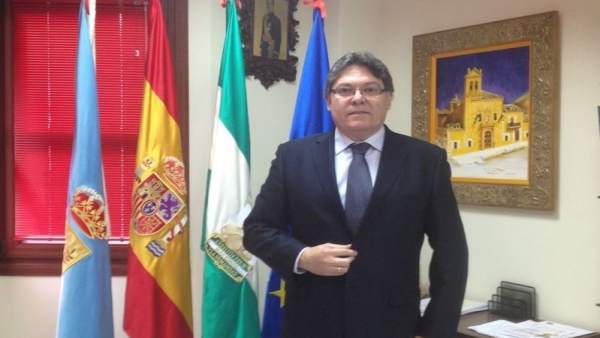 El alcalde de Albox, Pedro Mena (PSOE) El alcalde de Albox, Pedro Mena (PSOE)