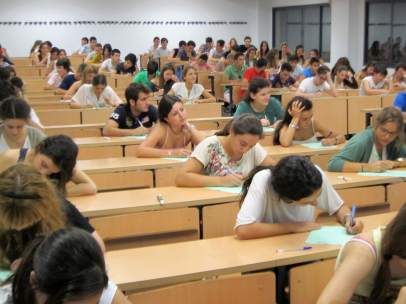 Estudiantes de selectividad