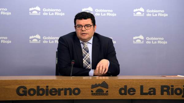 El consejero de Administración Pública y Hacienda, Alfonso Domínguez El consejero de Administración Pública y Hacienda, Alfonso Domínguez