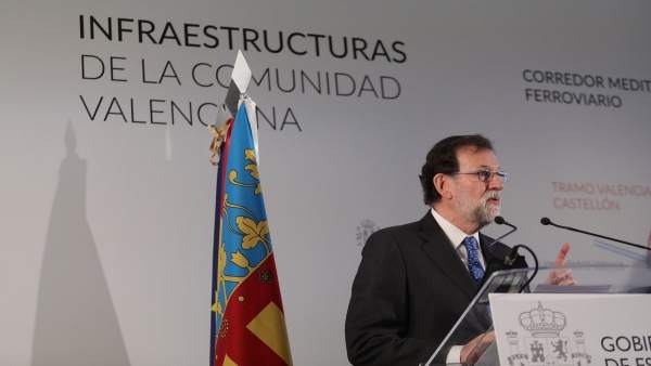 Rajoy preside la puesta en servicio del AVE Valencia-Castellón Rajoy preside la puesta en servicio del AVE Valencia-Castellón