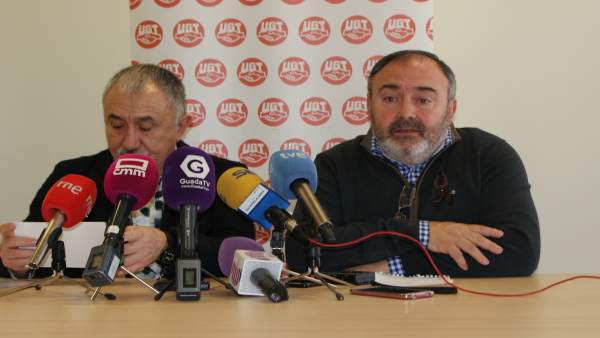Alvarez y Pedrosa en rueda de prensa Alvarez y Pedrosa en rueda de prensa