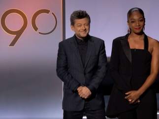 Andy Serkis y Tiffany Haddish