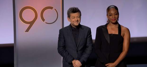 Andy Serkis y Tiffany Haddish