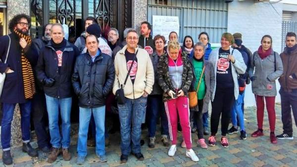 Miembros de la Plataforma 'STOP Desahucios' Miembros de la Plataforma 'STOP Desahucios'