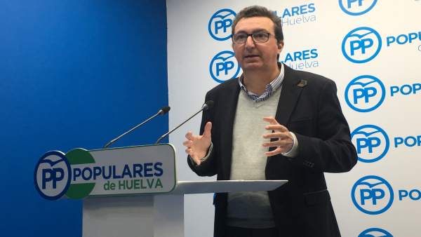 El presidente provincial del PP de Huelva, Manuel Andrés González. El presidente provincial del PP de Huelva, Manuel Andrés González.