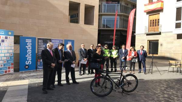 Presentación de la Vuelta Ciclista a la Región de Murcia Presentación de la Vuelta Ciclista a la Región de Murcia