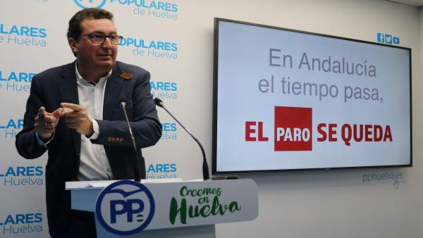 El presidente provincial del PP de Huelva, Manuel Andrés González. El presidente provincial del PP de Huelva, Manuel Andrés González.