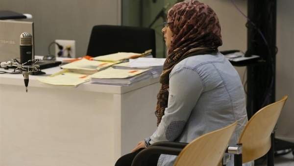 La condenada en el juicio en la Audiencia Nacional La condenada en el juicio en la Audiencia Nacional