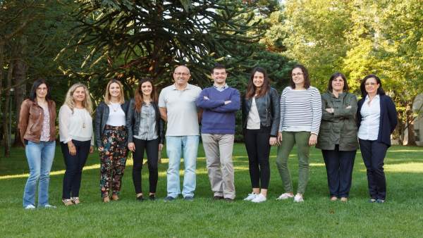 Reunión de los investigadores de las tres instituciones en la UPNA Reunión de los investigadores de las tres instituciones en la UPNA