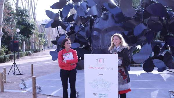 LA ESCULTURA HA SIDO CEDIDA DE FORMA PERMANENTE LA ESCULTURA HA SIDO CEDIDA DE FORMA PERMANENTE