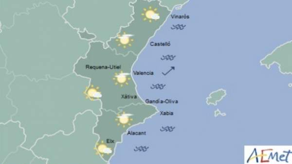 Predicción de este miércoles Predicción de este miércoles