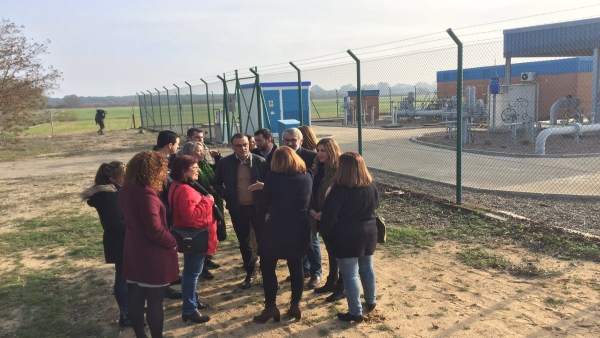 Diputados, alcaldes y dirigentes del PSOE del Parque Nacional de Doñana Diputados, alcaldes y dirigentes del PSOE del Parque Nacional de Doñana