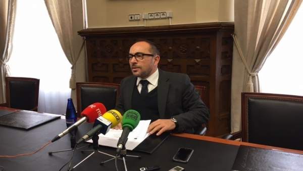 Luis Rey, presidente de la Diputación de Soria. Luis Rey, presidente de la Diputación de Soria.