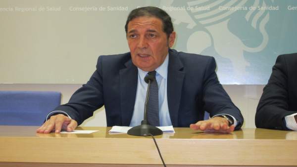 El consejero de Sanidad, Antonio María Sáez Aguado El consejero de Sanidad, Antonio María Sáez Aguado
