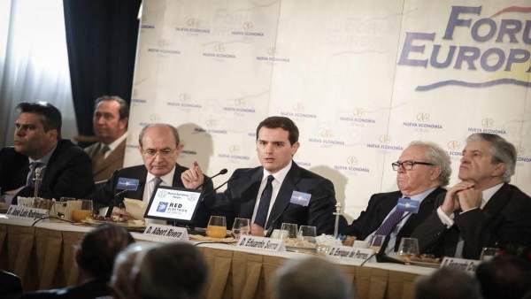 El presidente de Ciudadnos, Albert Rivera El presidente de Ciudadnos, Albert Rivera
