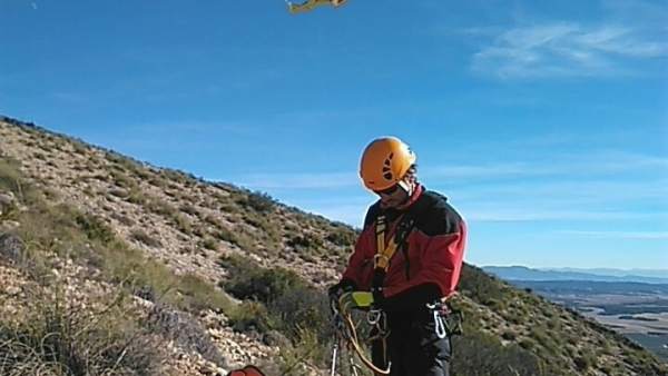 Rescate parapentista Rescate parapentista