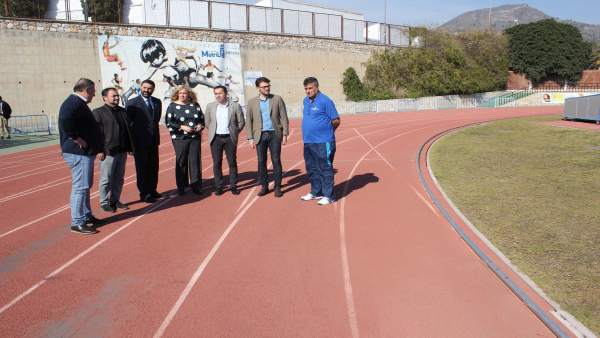 El consejero de Turismo y Deporte en Motril El consejero de Turismo y Deporte en Motril
