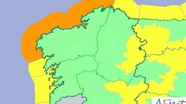 Avisos de temporal en Galicia Avisos de temporal en Galicia