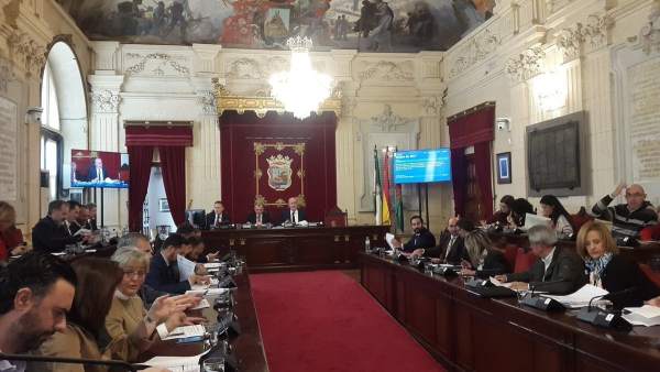Pleno de Málaga. Diciembre de 2017 Pleno de Málaga. Diciembre de 2017