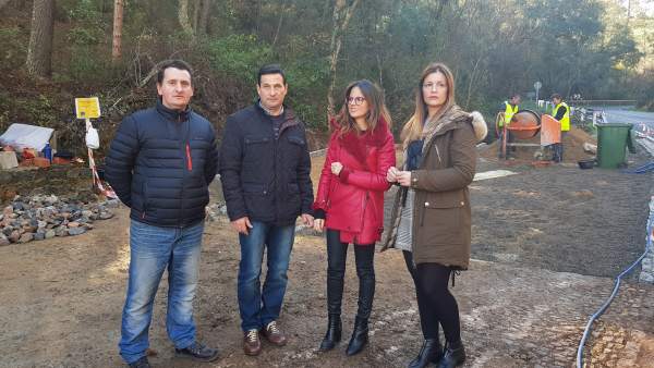 La delegada de Cultura en Huelva, Natalia Santos, visita Valdelarco y Galaroza. La delegada de Cultura en Huelva, Natalia Santos, visita Valdelarco y Galaroza.