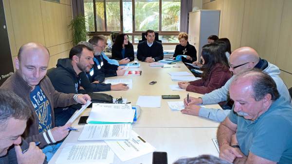 Reunión con los sindicatos Reunión con los sindicatos