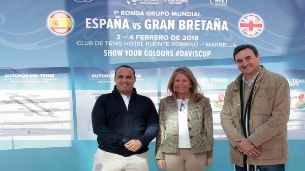 Muñoz presenta plan de movilidad por la Copa Davis Muñoz presenta plan de movilidad por la Copa Davis