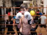 Asier 'Dinamita' Lanzarote, campeón de boxeo con solo 11 años