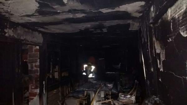 Incendio en un edificio en Quart de Poblet Incendio en un edificio en Quart de Poblet