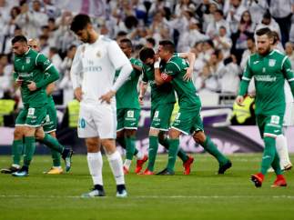 Gol del Leganés al Real Madrid