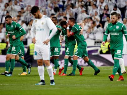 Gol del Leganés al Real Madrid