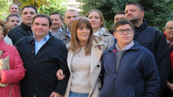 Miguel Moreno (i) al anunciar el pasado noviembrela propuesta de Jaén adelante Miguel Moreno (i) al anunciar el pasado noviembrela propuesta de Jaén adelante