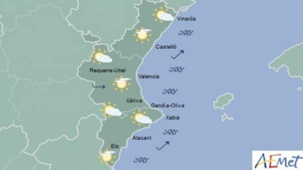 Predicción de este jueves Predicción de este jueves