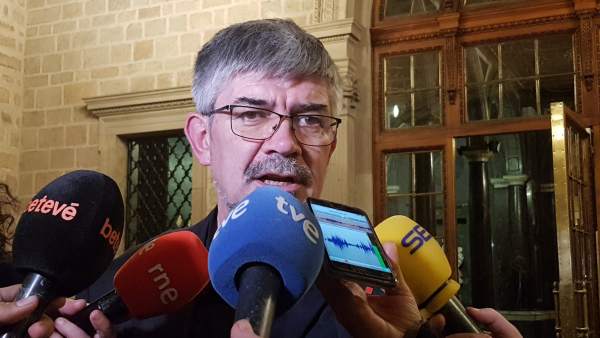 El concejal de Barcelona Agustí Colom. El concejal de Barcelona Agustí Colom.