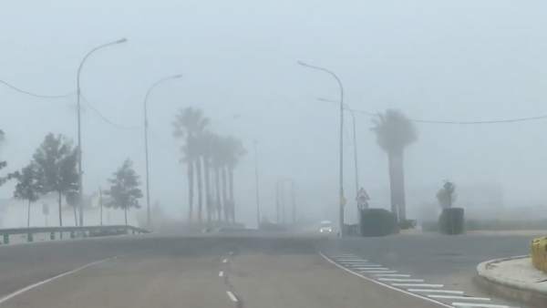 Niebla en la mañana de este jueves en Cheste (Valencia) Niebla en la mañana de este jueves en Cheste (Valencia)