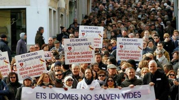 Una manifestación Una manifestación