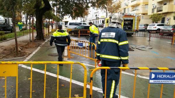 Intervención de Bomberos en Cádiz Intervención de Bomberos en Cádiz