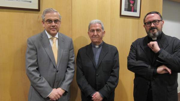 Jaime Sanaú, Manuel Almor y José Antonio Calvo Jaime Sanaú, Manuel Almor y José Antonio Calvo
