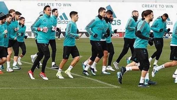 Entrenamiento del Real Madrid Entrenamiento del Real Madrid